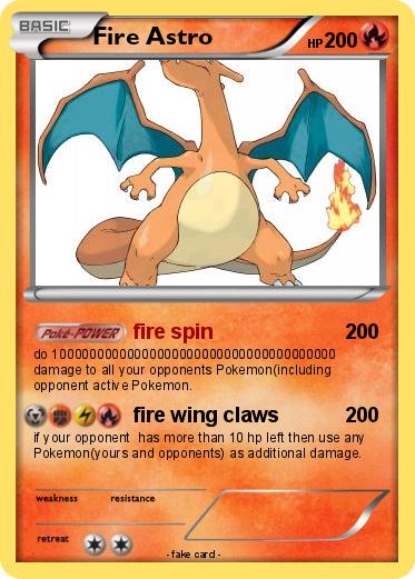 Pokemon Fire Astro