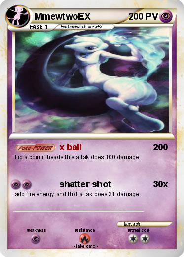 Pokemon MmewtwoEX
