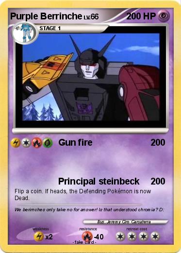 Pokemon Purple Berrinche