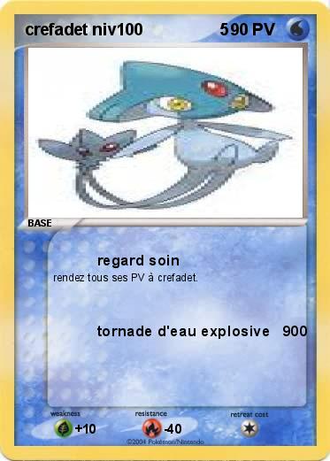 Pokemon crefadet niv100                 5