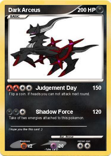 Pokemon Dark Arceus