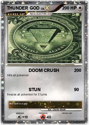 Pokemon THUNDER GOD