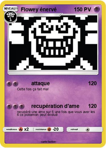 Pokemon Flowey énervé