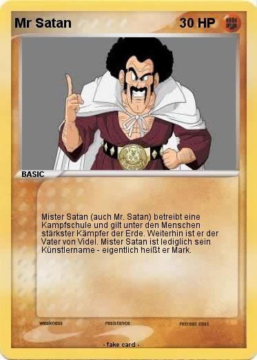 Pokemon Mr Satan