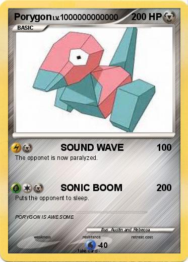 Pokemon Porygon
