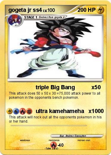 Pokemon gogeta jr ss4