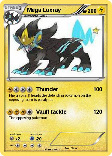 Pokemon Mega Luxray