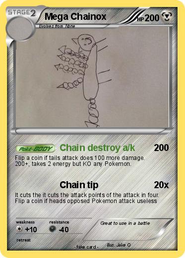 Pokemon Mega Chainox