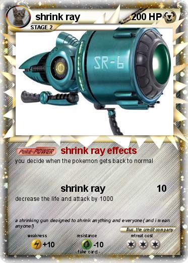 Pokemon shrink ray