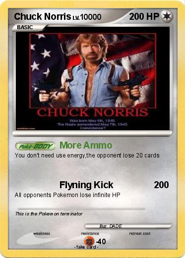 Pokemon Chuck Norris
