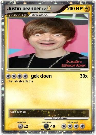 Pokemon Justin beander
