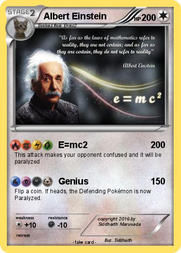 Pokemon Albert Einstein