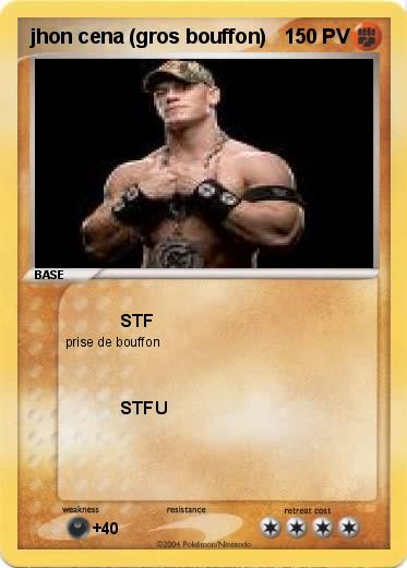 Pokemon jhon cena (gros bouffon)