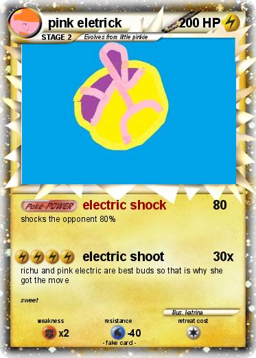 Pokemon pink eletrick