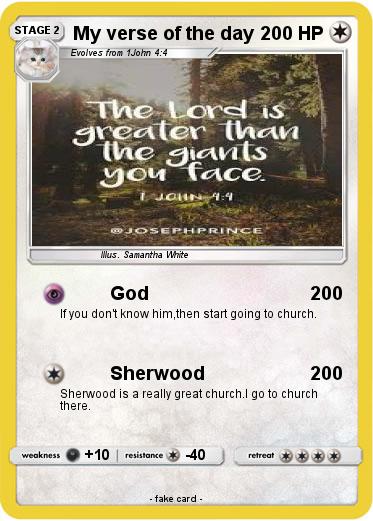 Pokemon My verse of the day
