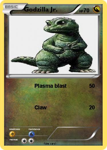Pokemon Godzilla Jr.