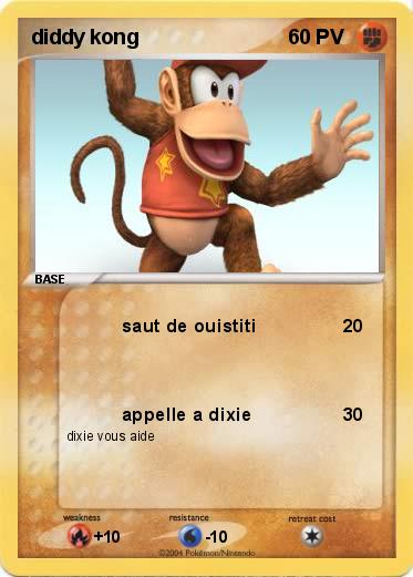 Pokemon diddy kong