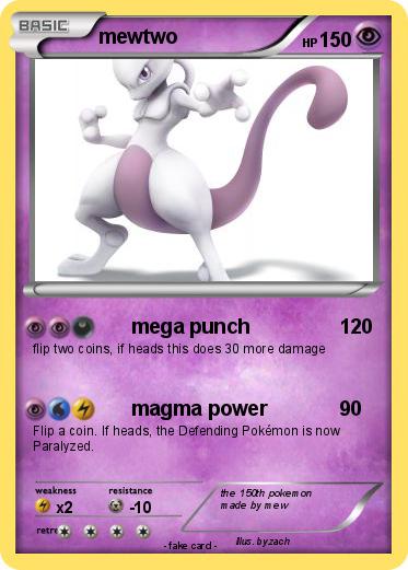 Pokemon mewtwo
