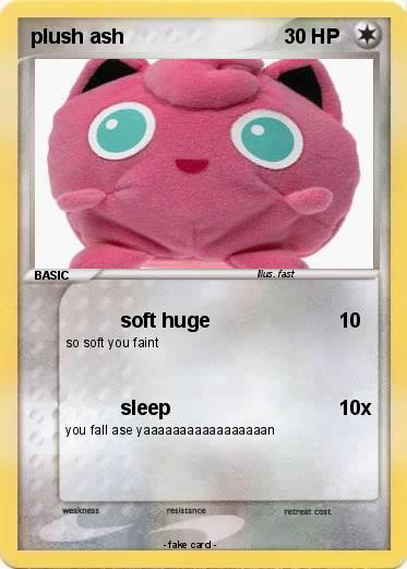 Pokemon plush ash