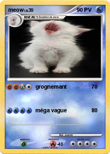 Pokemon meow