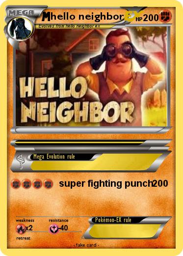 Pokemon hello neighbor