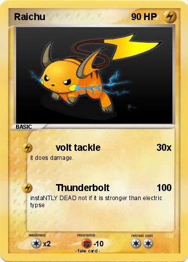 Pokemon Raichu