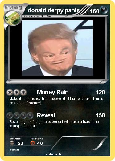 Pokemon donald derpy pants