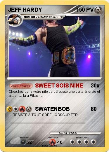 Pokemon JEFF HARDY
