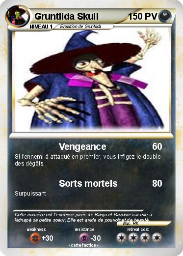 Pokemon Gruntilda Skull