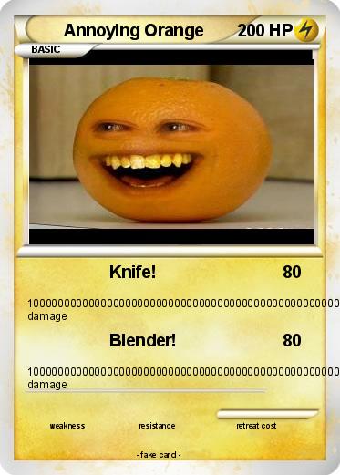 Pokemon Annoying Orange