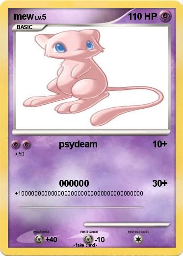 Pokemon mew