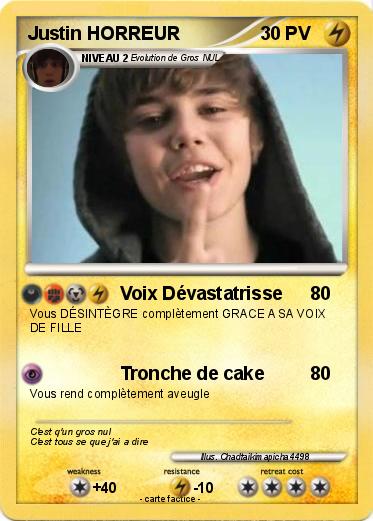 Pokemon Justin HORREUR