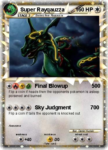 Pokemon Super Rayqauzza