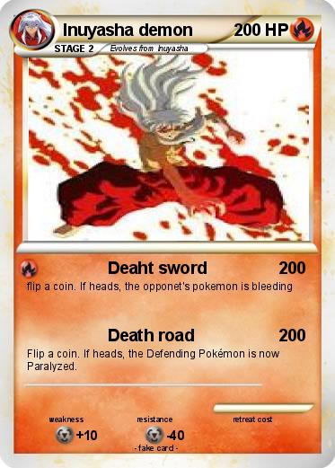 Pokemon Inuyasha demon