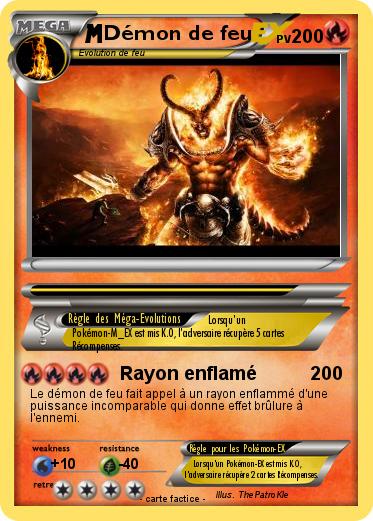 Pokemon Démon de feu
