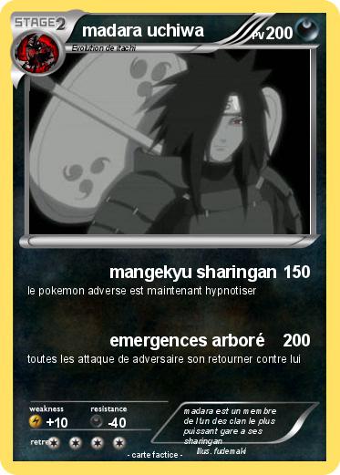 Pokemon madara uchiwa
