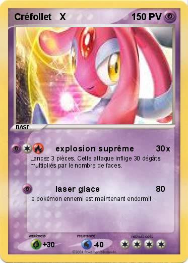 Pokemon Créfollet   X