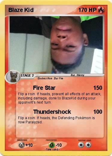 Pokemon Blaze Kid