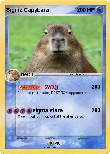 Pokemon Sigma Capybara