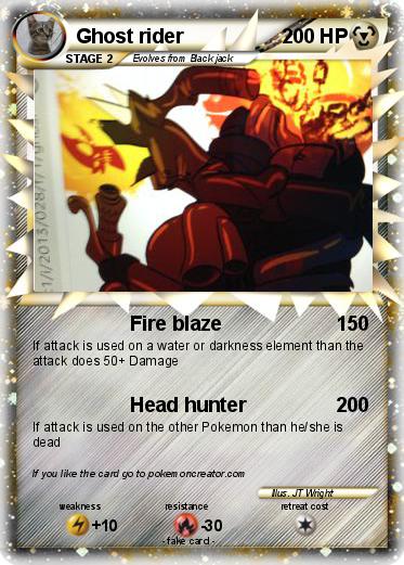 Pokemon Ghost rider