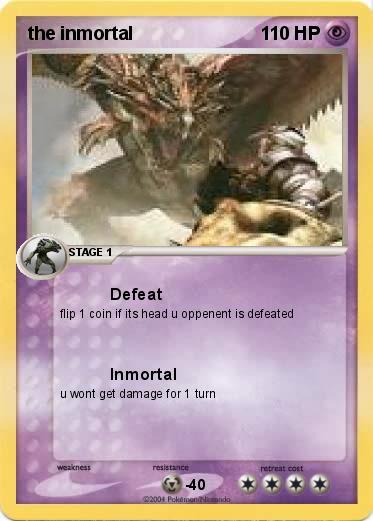 Pokemon the inmortal