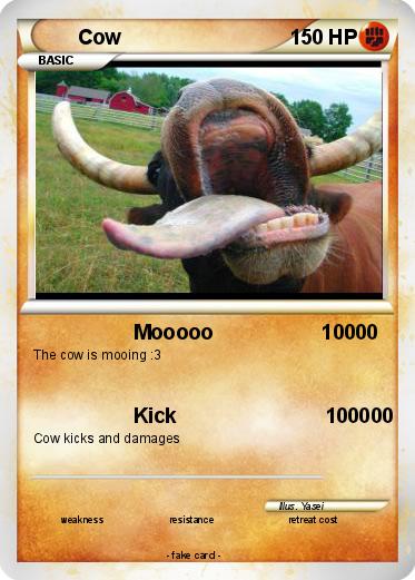 Pokemon Cow