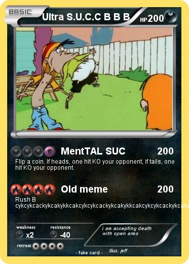 Pokemon Ultra S.U.C.C B B B