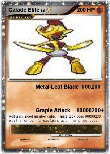 Pokemon Galade Elite