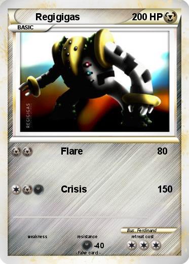 Pokemon Regigigas