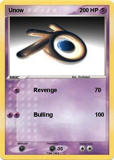 Pokemon Unow