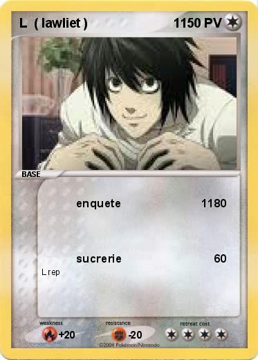 Pokemon L  ( lawliet )                        1