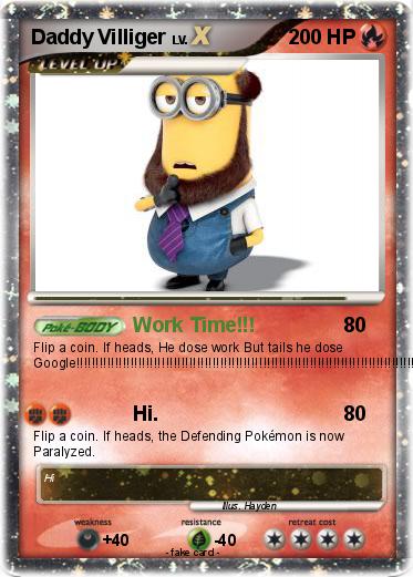 Pokemon Daddy Villiger