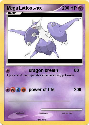Pokemon Mega Latios