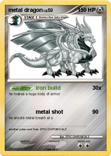 Pokemon metal dragon